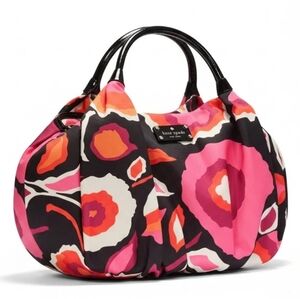 Kate Spade New York Stevie Giza Nylon Floral Print Satchel